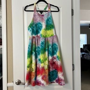 Tie dye dress torrid no pockets